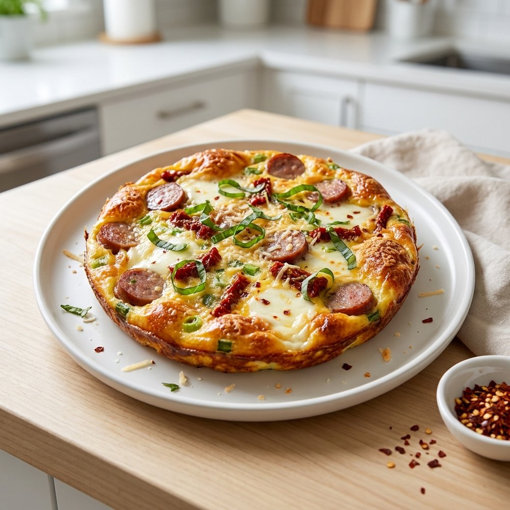 Smoked Sausage Frittata