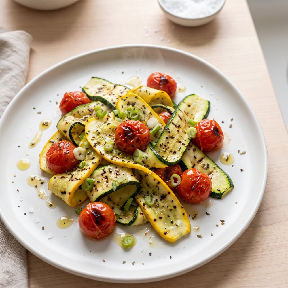 Smoked Zucchini and Squash
