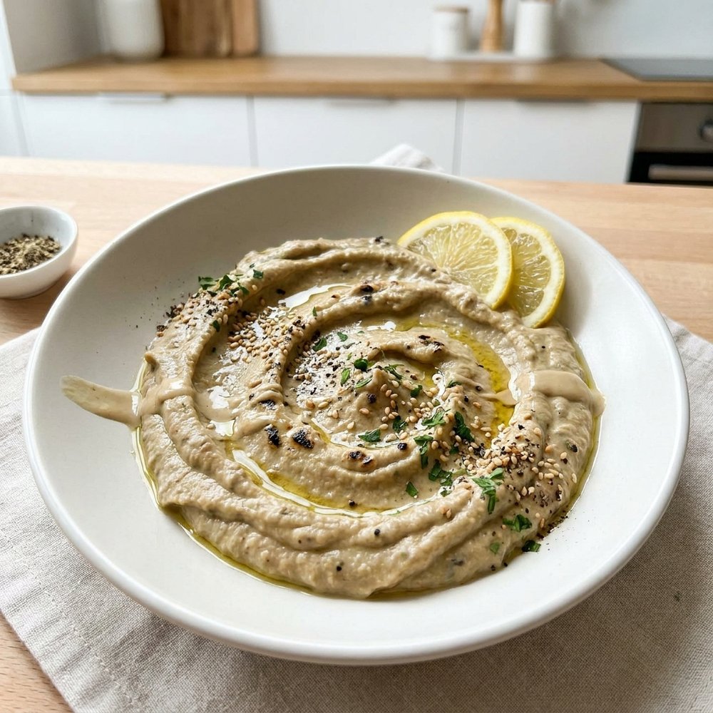 Smoky Baba Ganoush Eggplant Dip