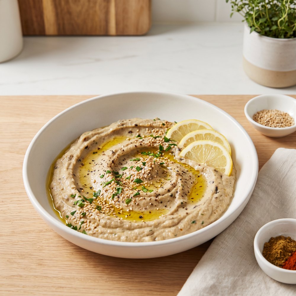 Smoky Baba Ganoush Eggplant Dip