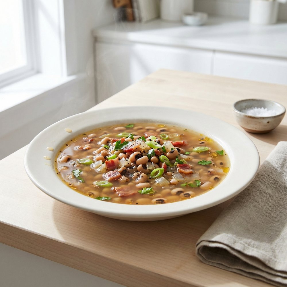 Black-Eyed Peas with Bacon