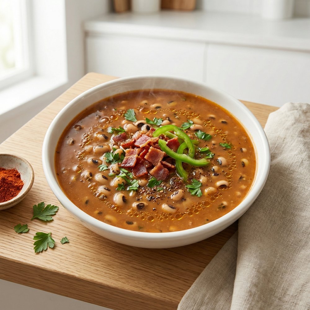 Good-Luck Black-Eyed Pea Soup
