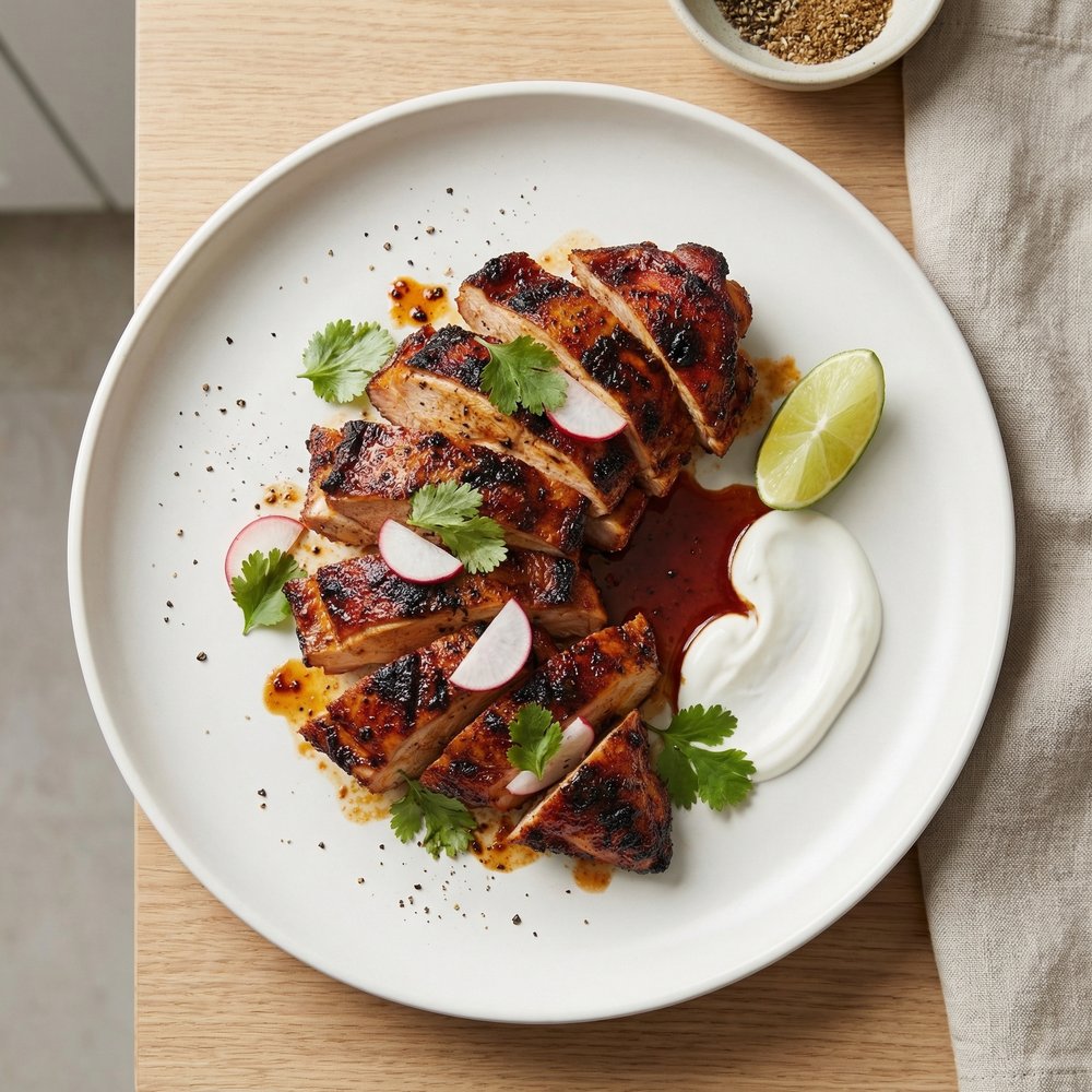Weeknight Chipotle Chicken Thighs