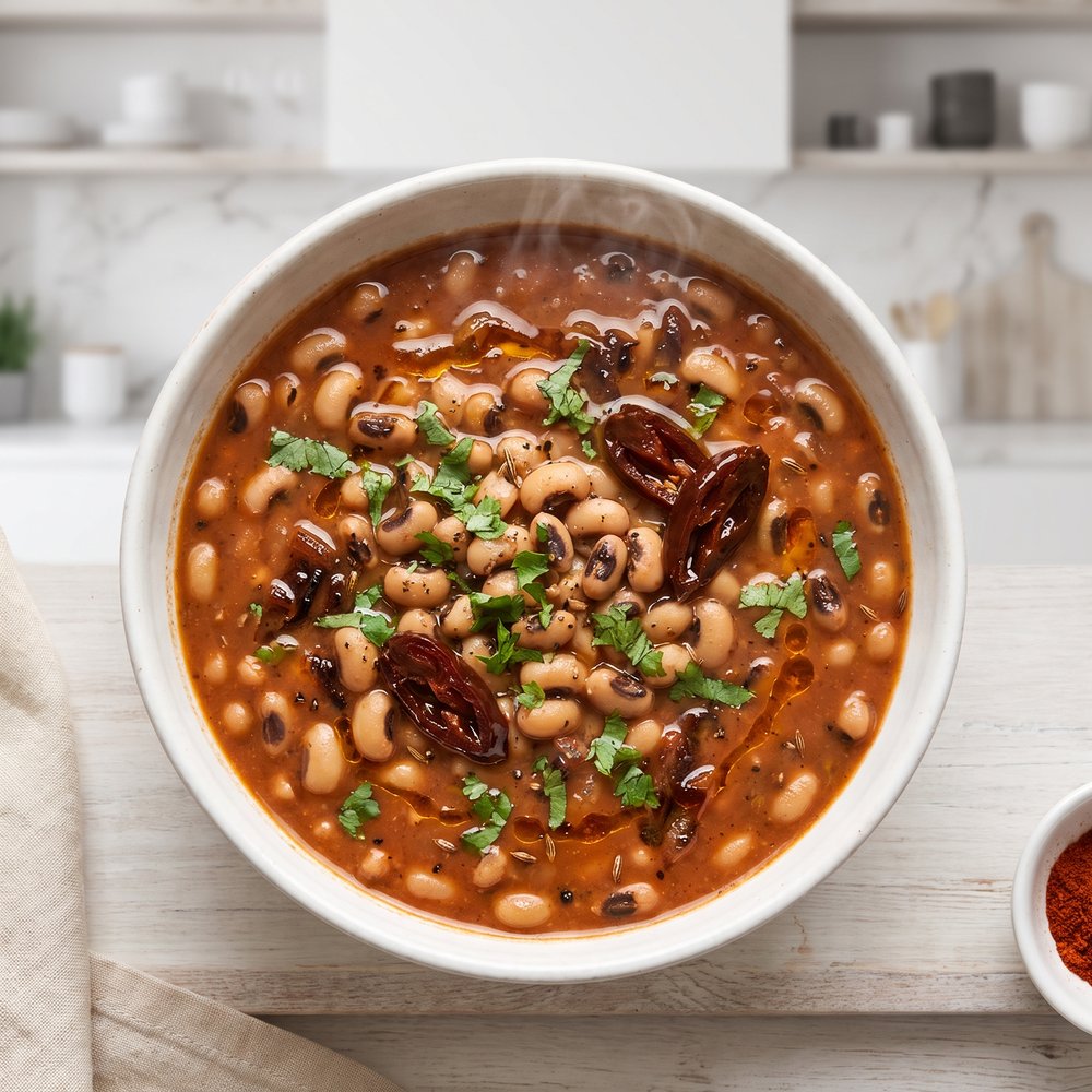 Smoky Chipotle Black‑Eyed Peas