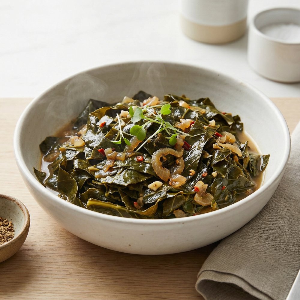 Billy's Favorite Smoky Collard Greens