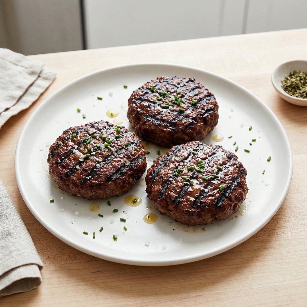 Juicy Backyard Grilled Burgers