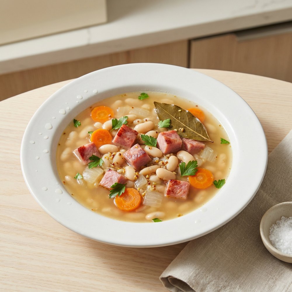 Classic Ham and Great Northern Bean Soup