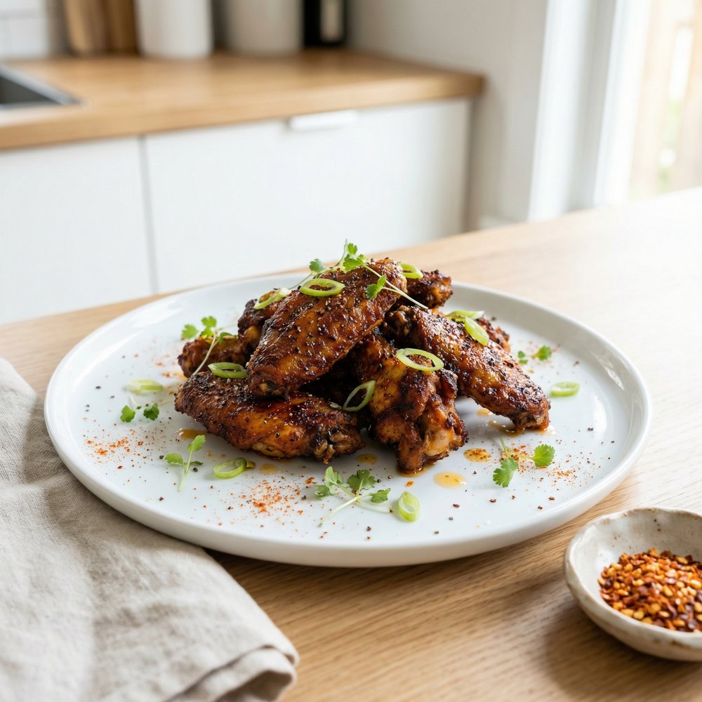 Spicy Air Fryer Wings