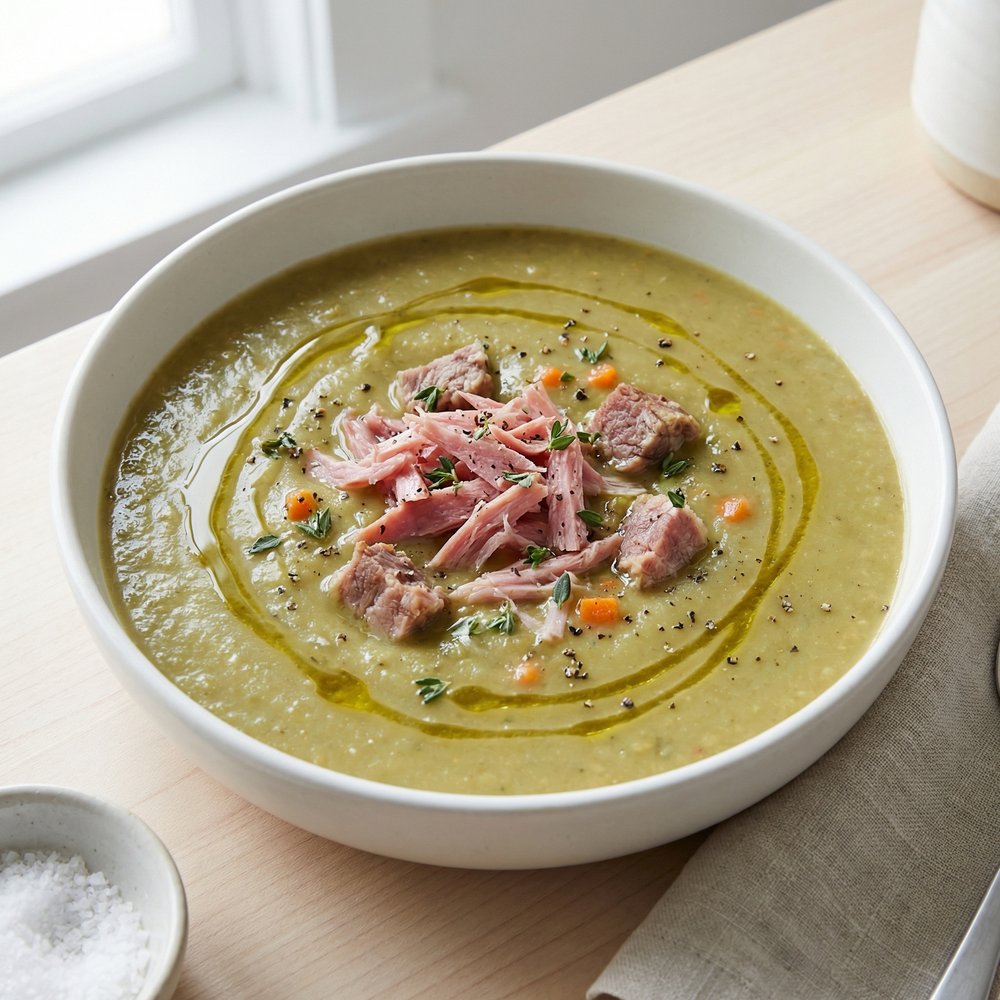 Rick's Hearty Split Pea and Ham Soup