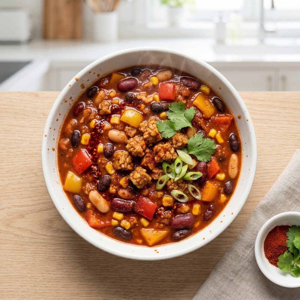 Scooter's Plant-Based Tempeh Chili