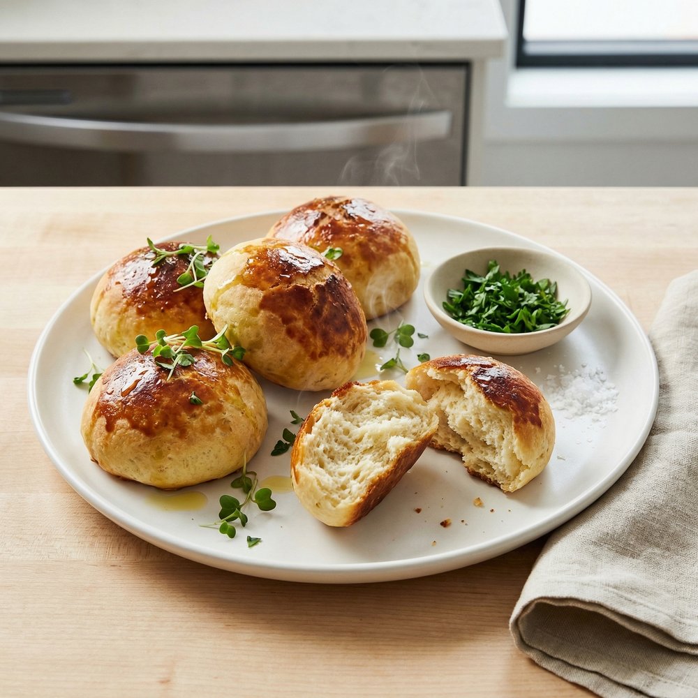 Pogacha-Style Soft Chewy Balkan Bread
