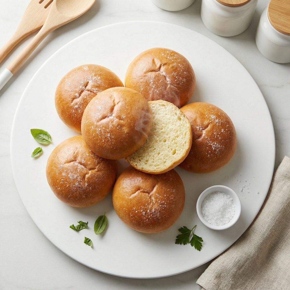 Homemade Burger Rolls