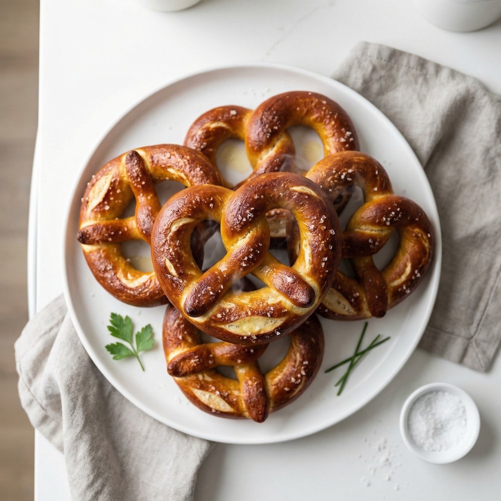 Pretzel Bites from Crescent Roll Dough