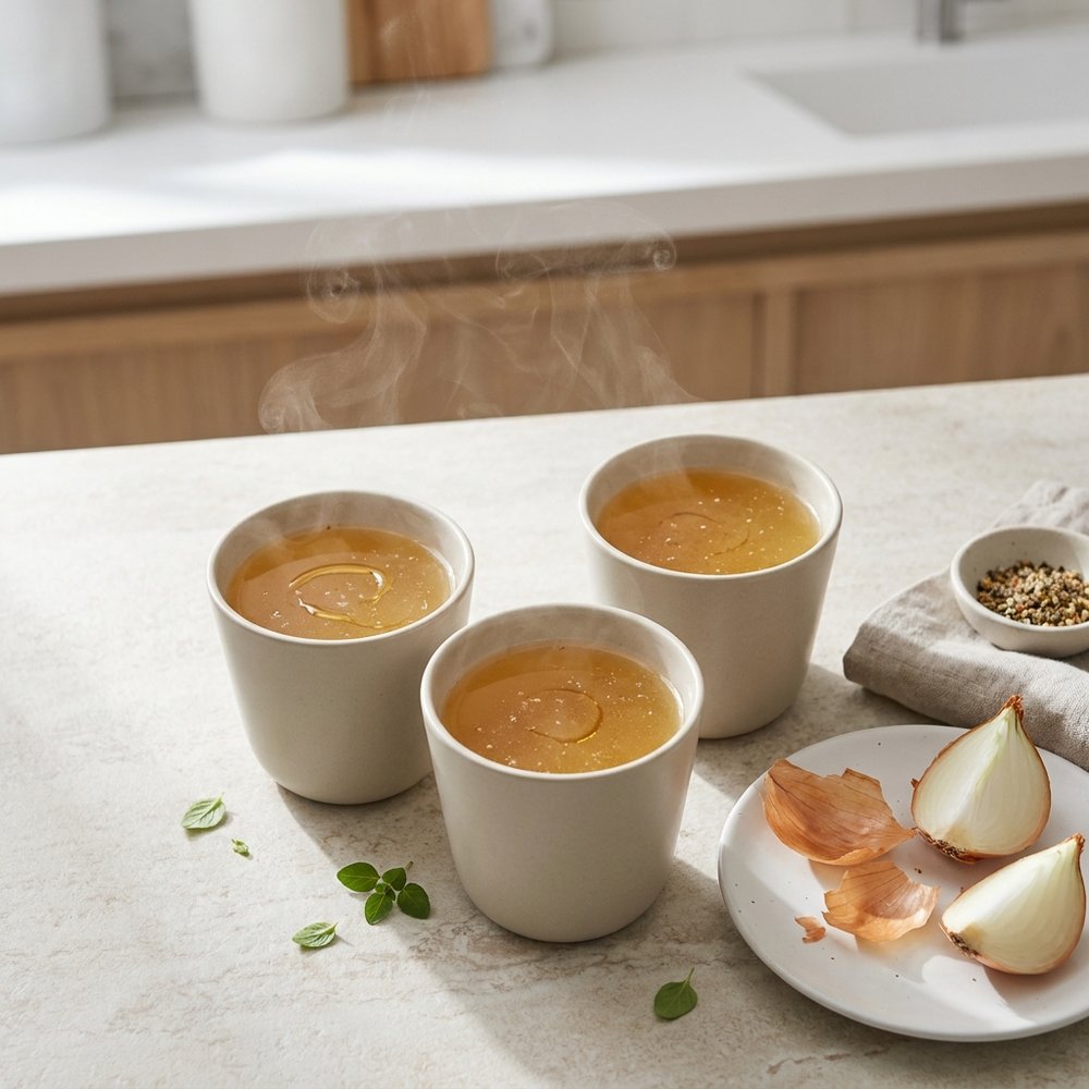 Soothing Onion Tea for Cough Relief