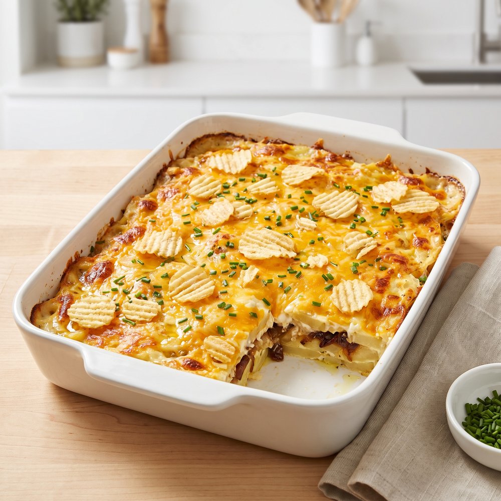 Sour Cream and Onion Potato Casserole
