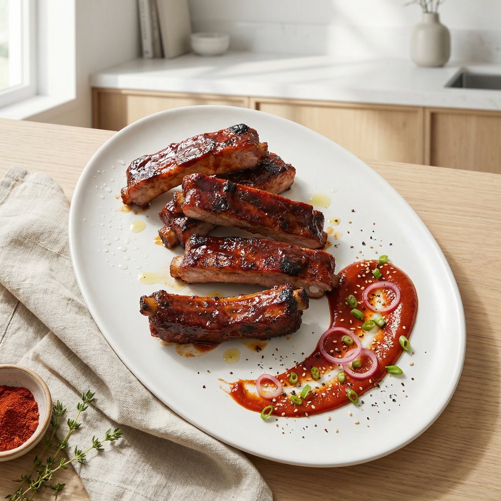 BBQ Country-Style Pork Ribs - Sous Vide