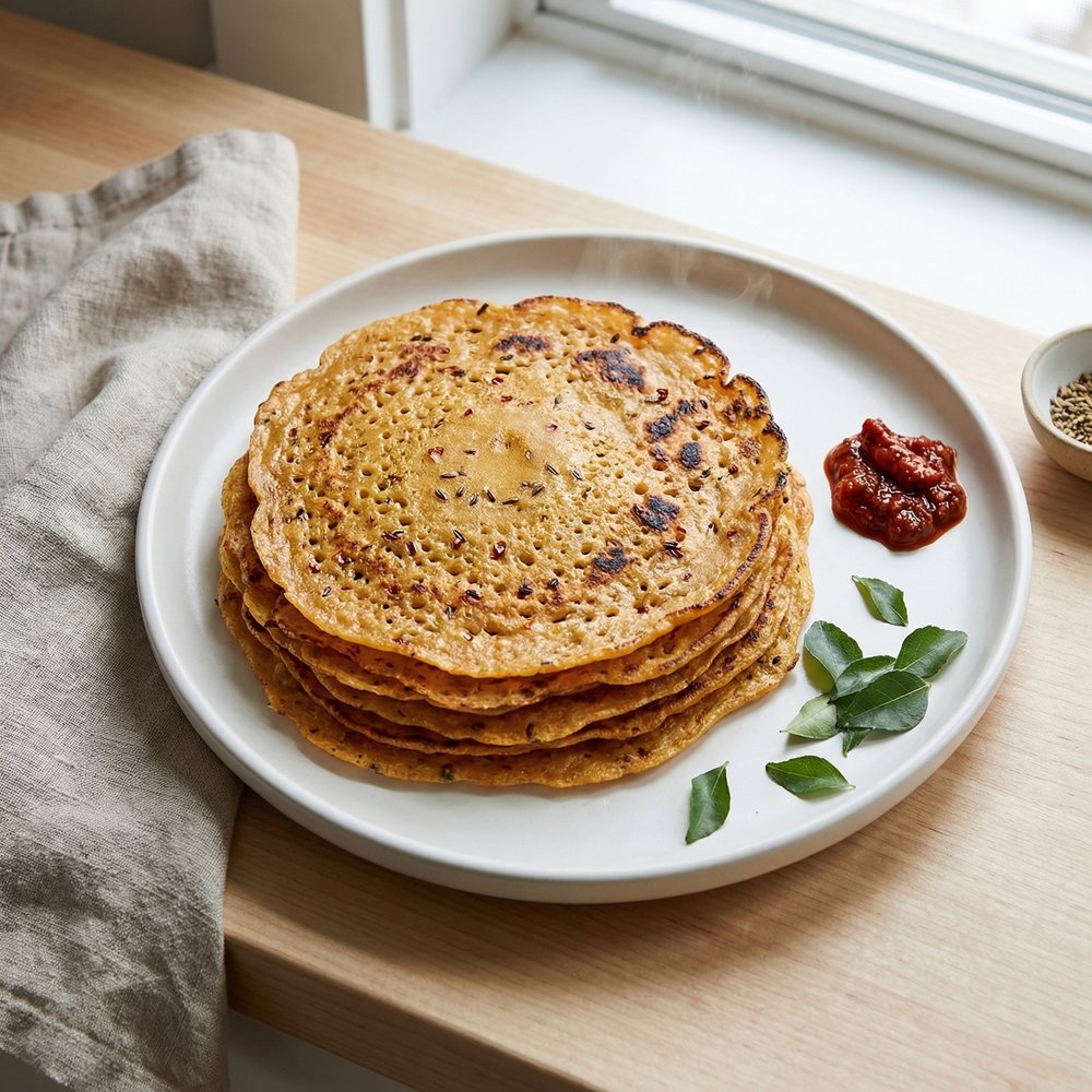 Ada (Adai) Lentil-Rice Crepes