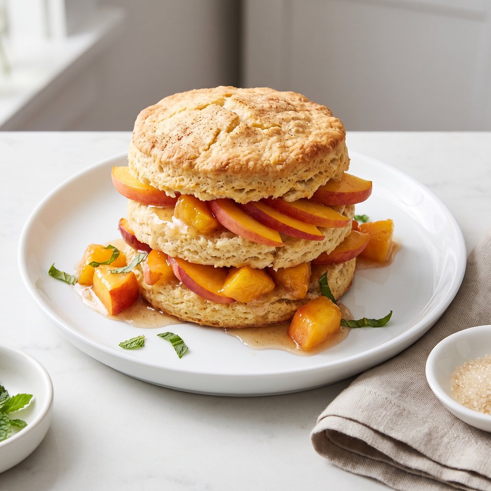 Southern Peach Shortcake