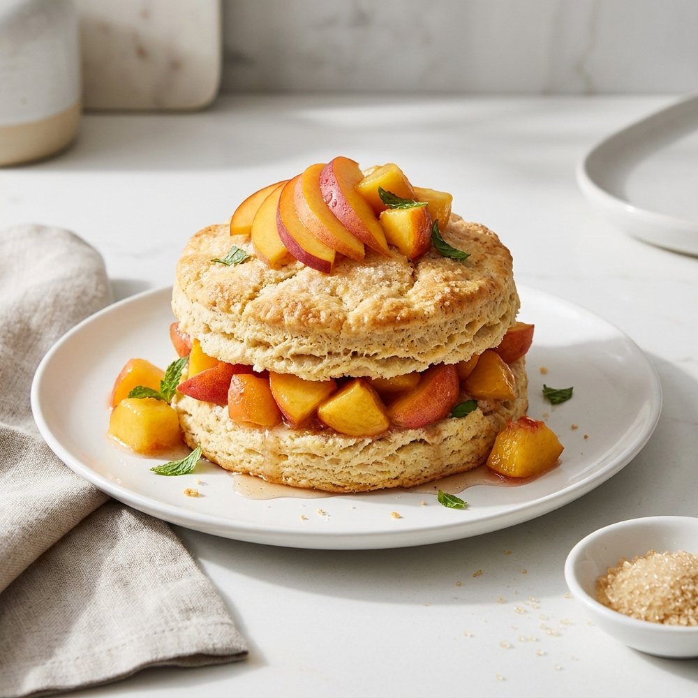 Southern Peach Shortcake