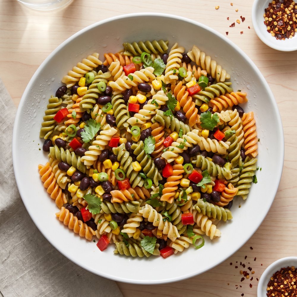 Southwest-Style Rotini Pasta Salad