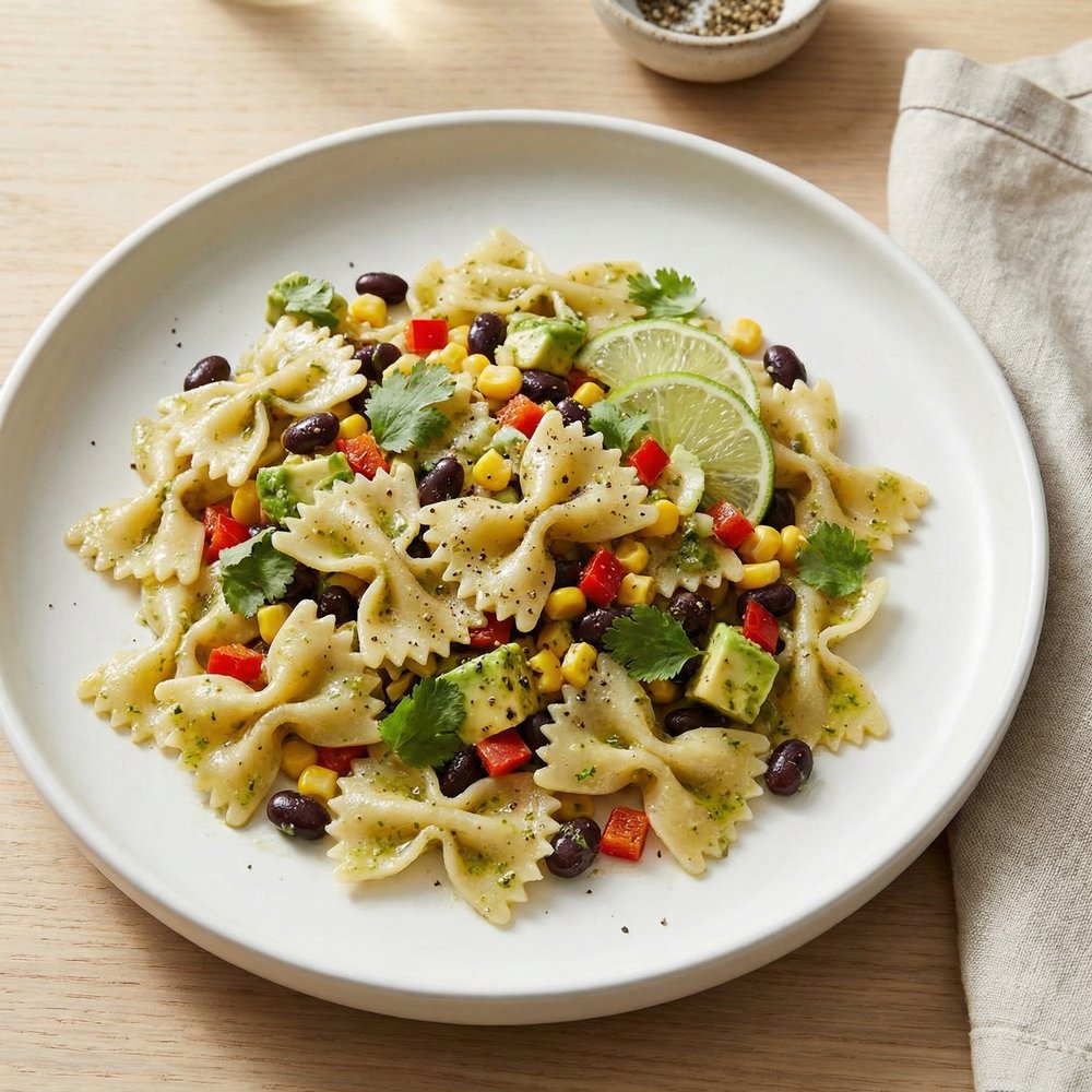 Chilled Southwest Bow-Tie Pasta Salad