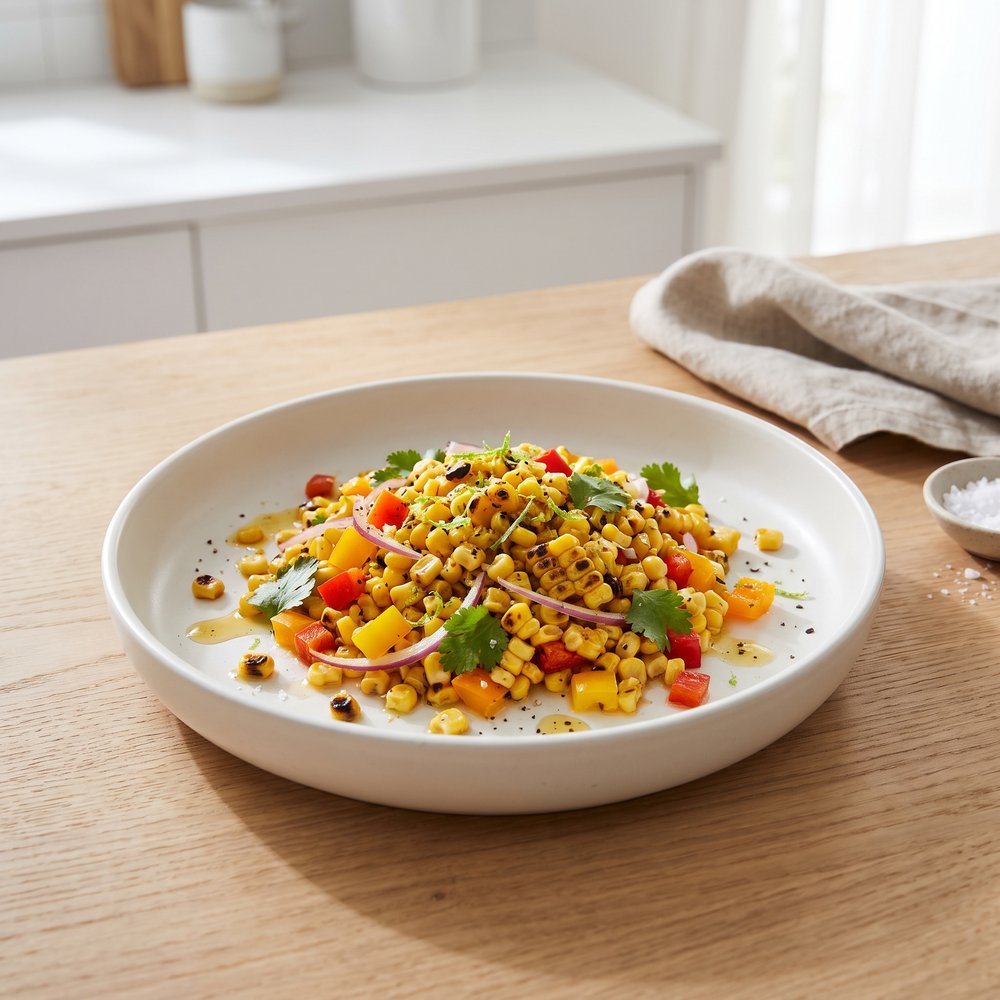 Southwestern Roasted Corn Salad
