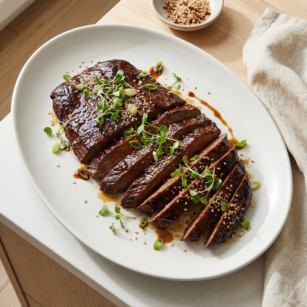 Marinated Broiled Flank Steak