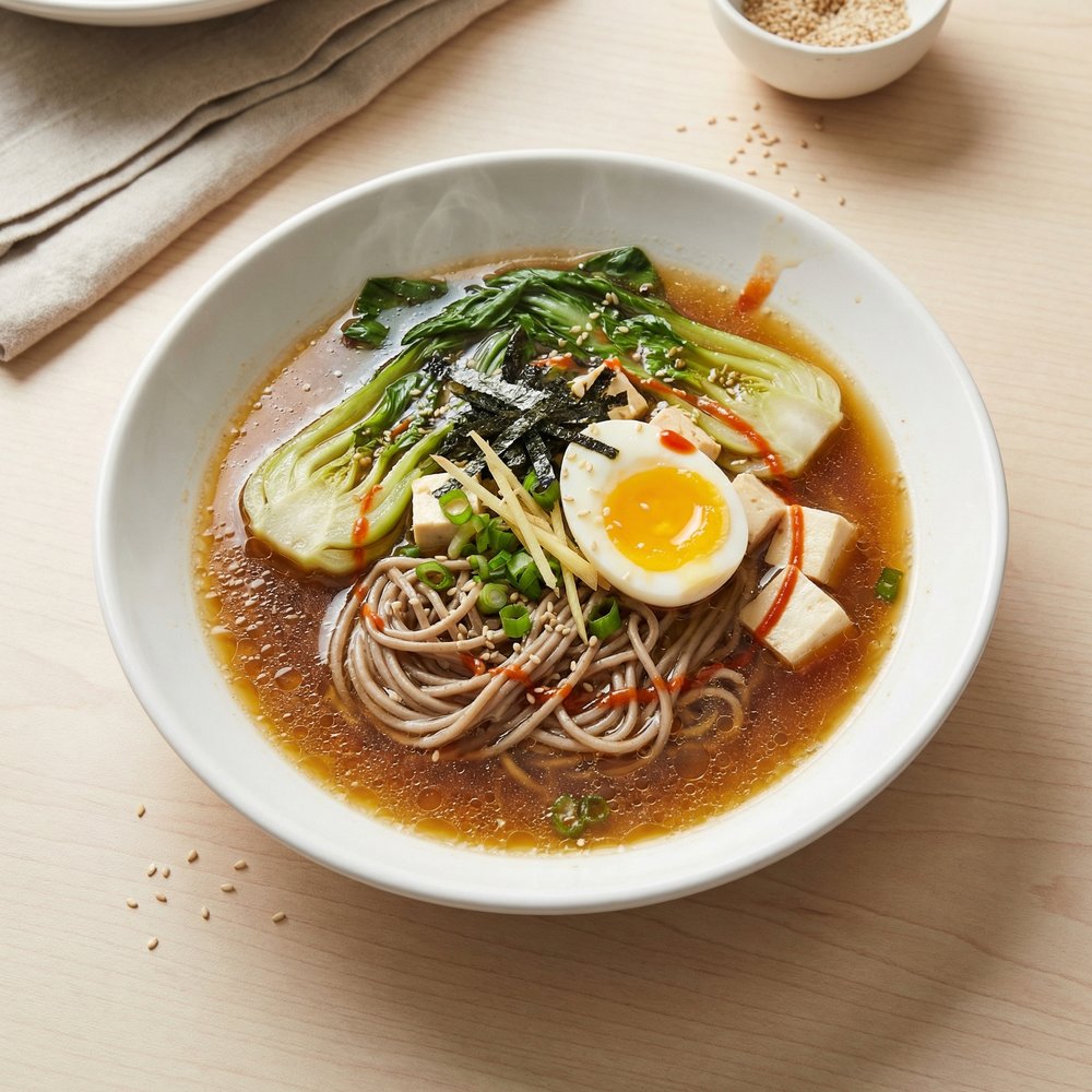 From-Scratch Ramen-Style Soba Noodles