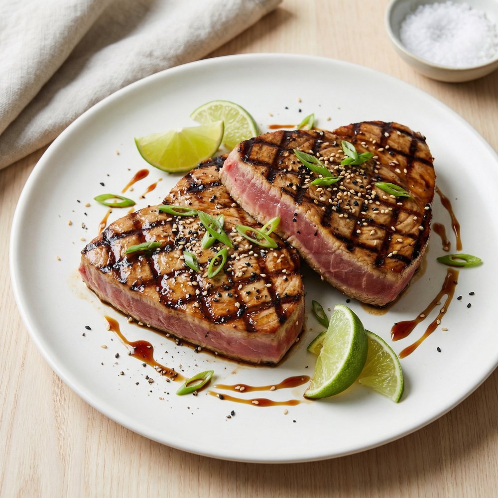 Marinated Grilled Tuna Steaks