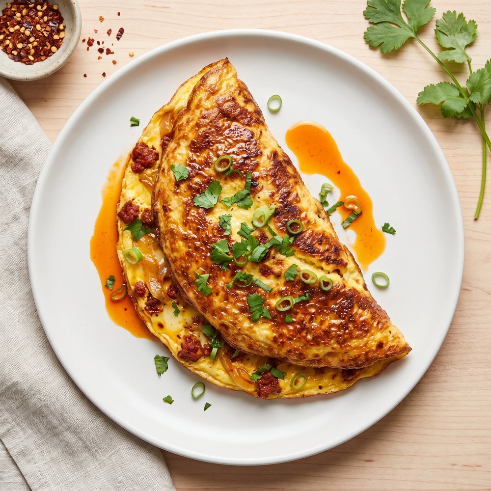 Soy Chorizo Omelet