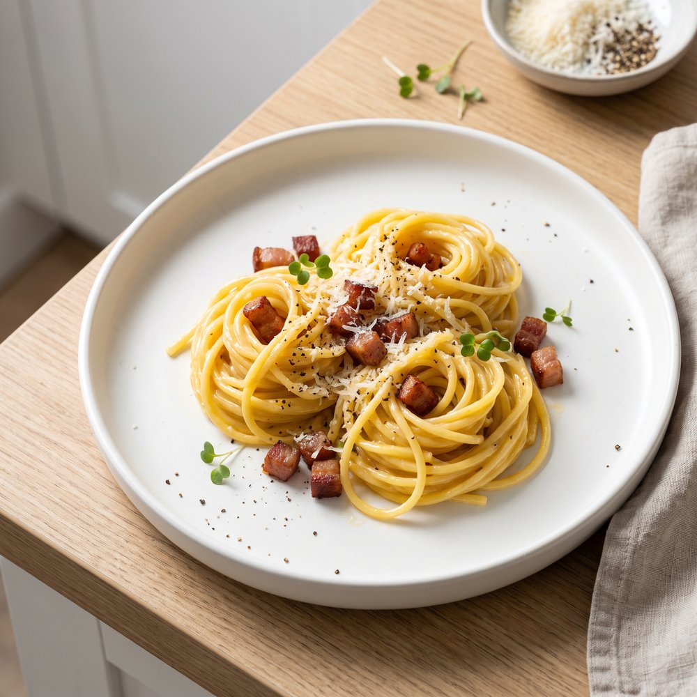 Spaghetti Alla Carbonara Tradizionali