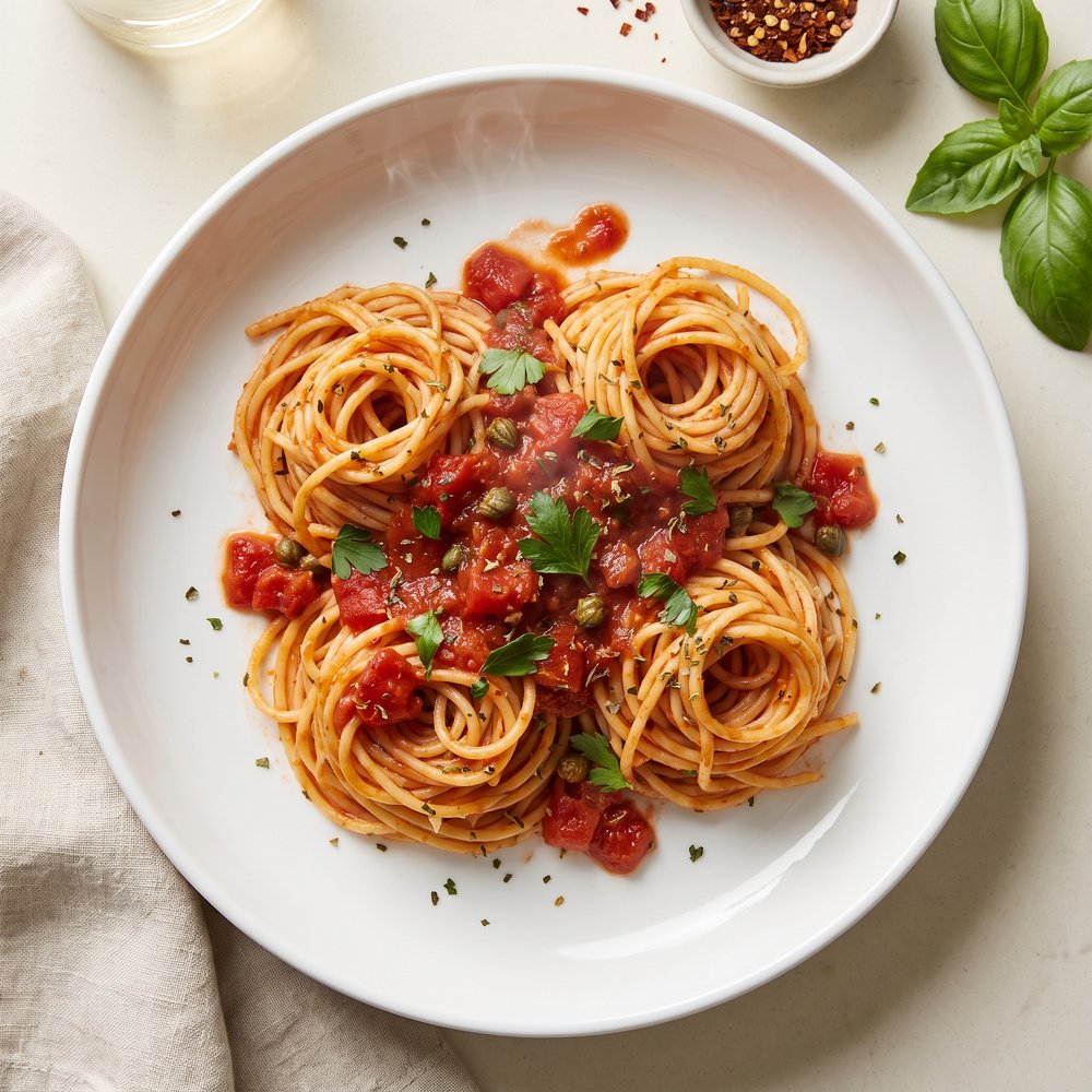Spaghetti in Classic Marinara