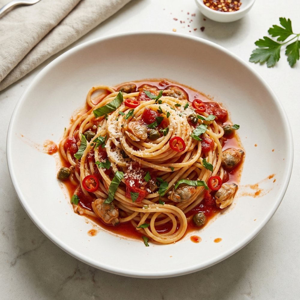 Chef John's Spaghetti in Tomato-Clam Sauce