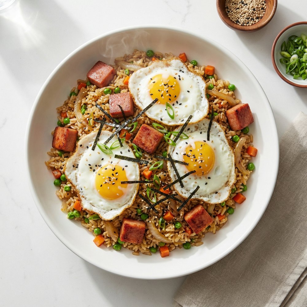 Luncheon Meat Fried Rice