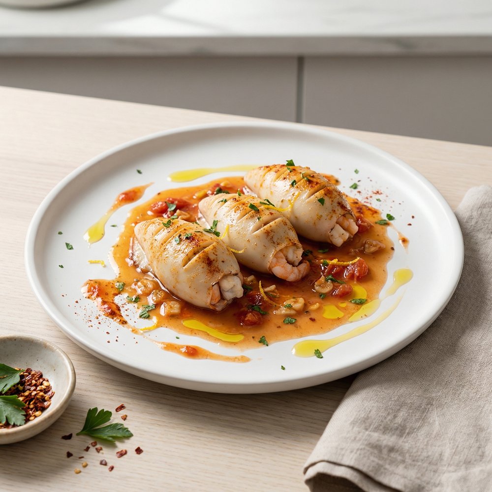 Santiago's Stuffed Squid