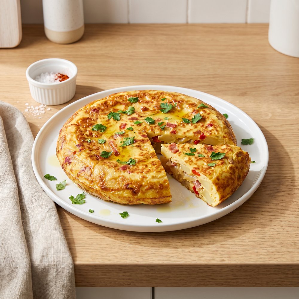 Spanish Potato Omelette (Tortilla Española)