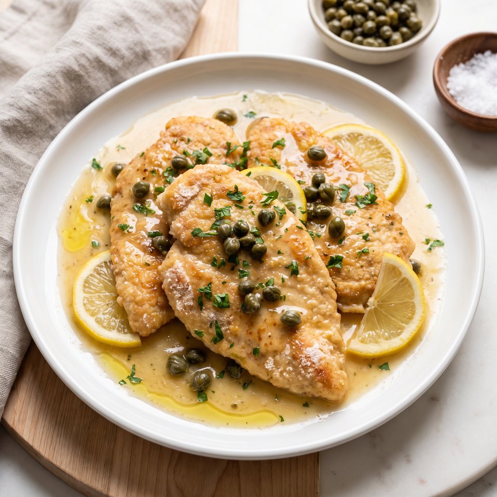 Speedy Chicken Piccata