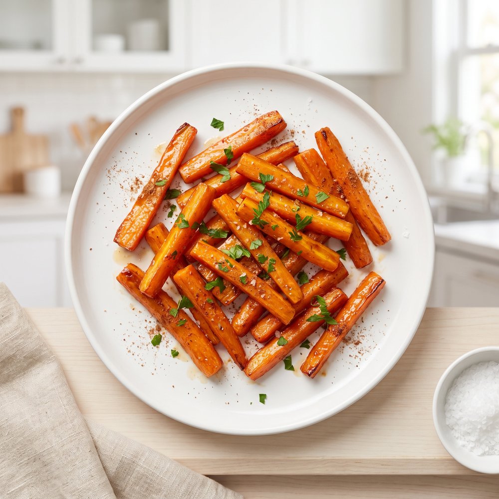 Speedy Oven-Roasted Carrots