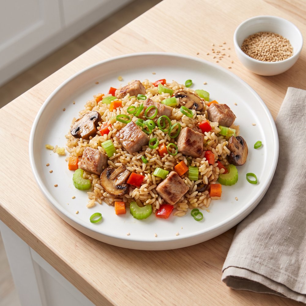 Speedy Pork Fried Rice
