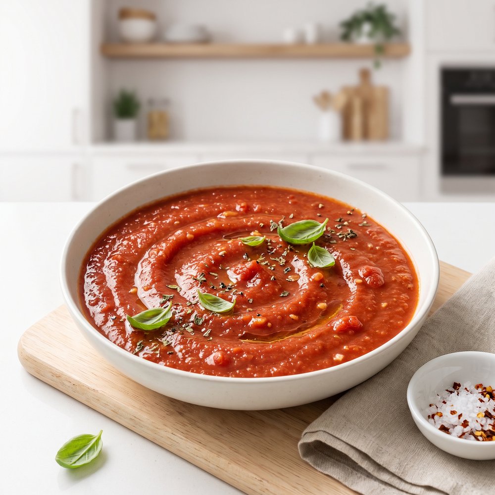 Speedy Tomato-Basil Pasta Sauce