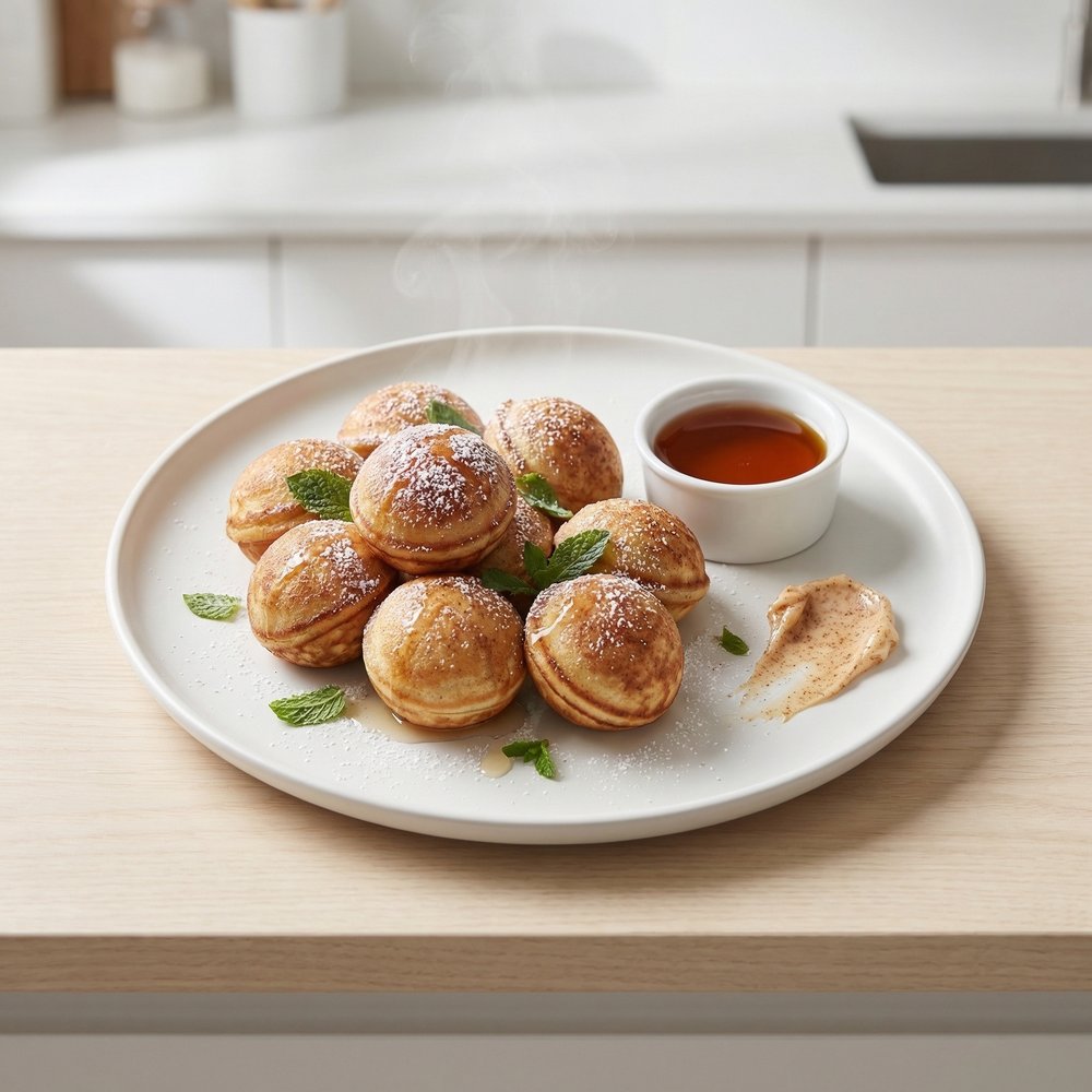 Æbleskiver (Traditional Danish Pancake Balls)