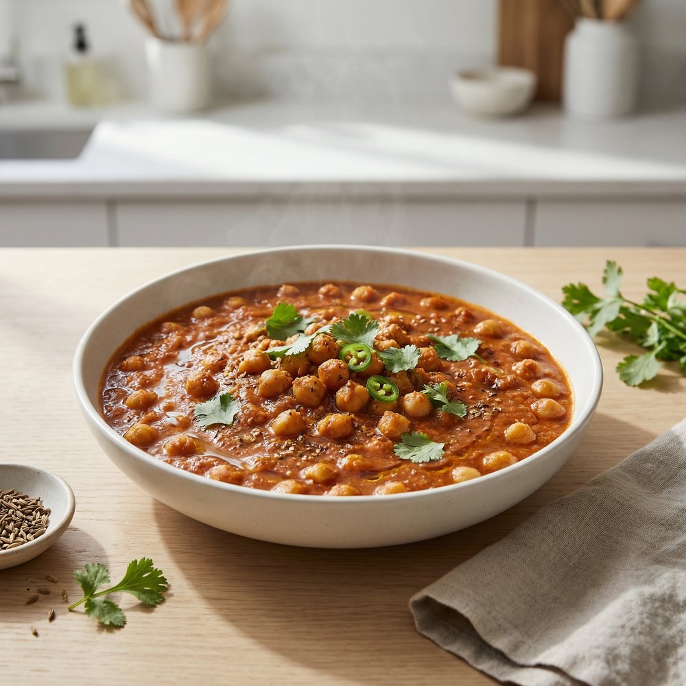 Chana Masala (Spiced Indian Chickpea Curry)