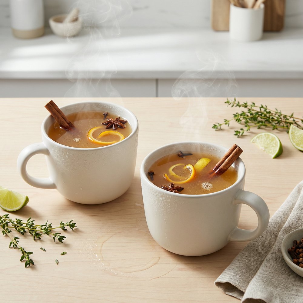 Warming Spiced Apple Cider at Home