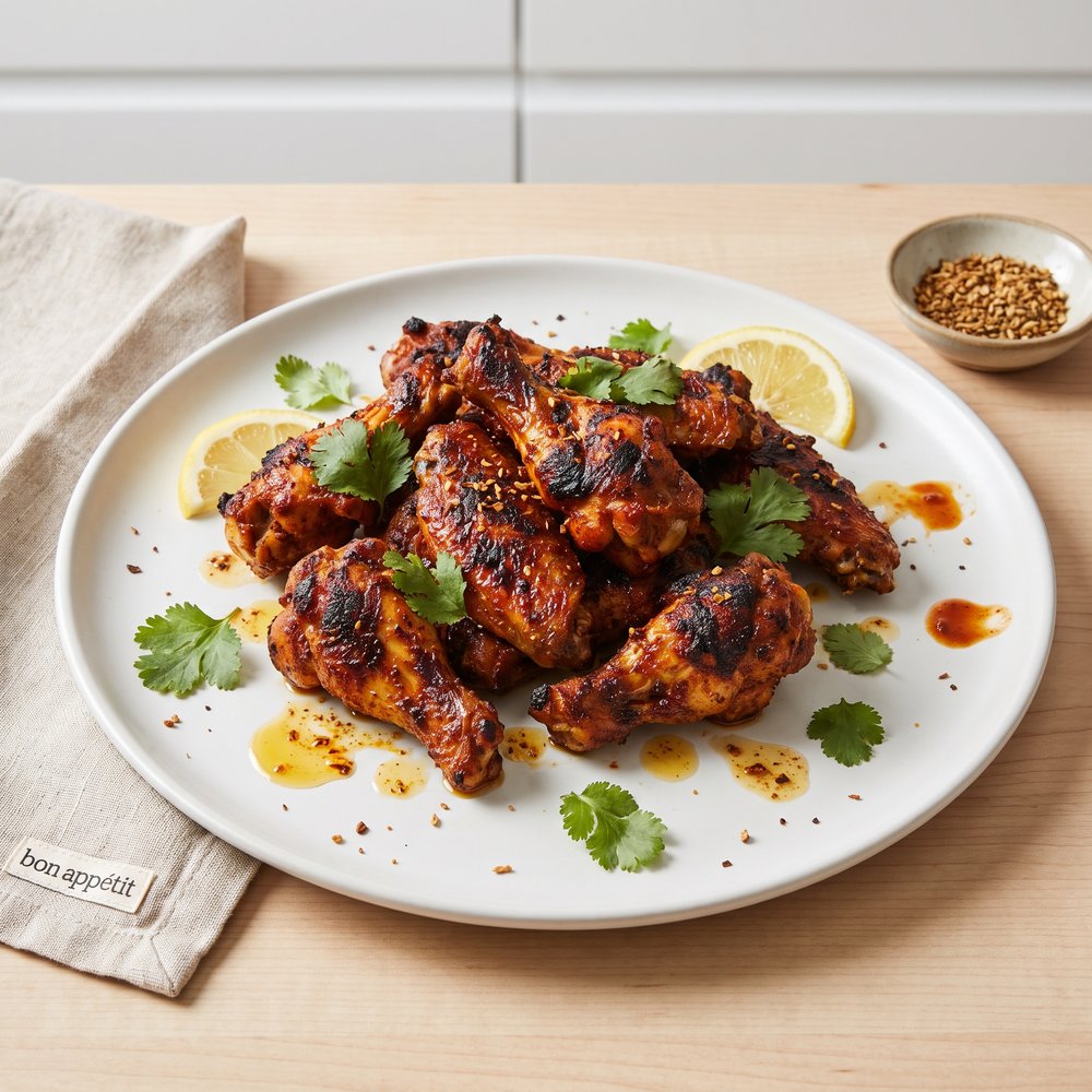 Spiced Indian Masala Chicken Wings