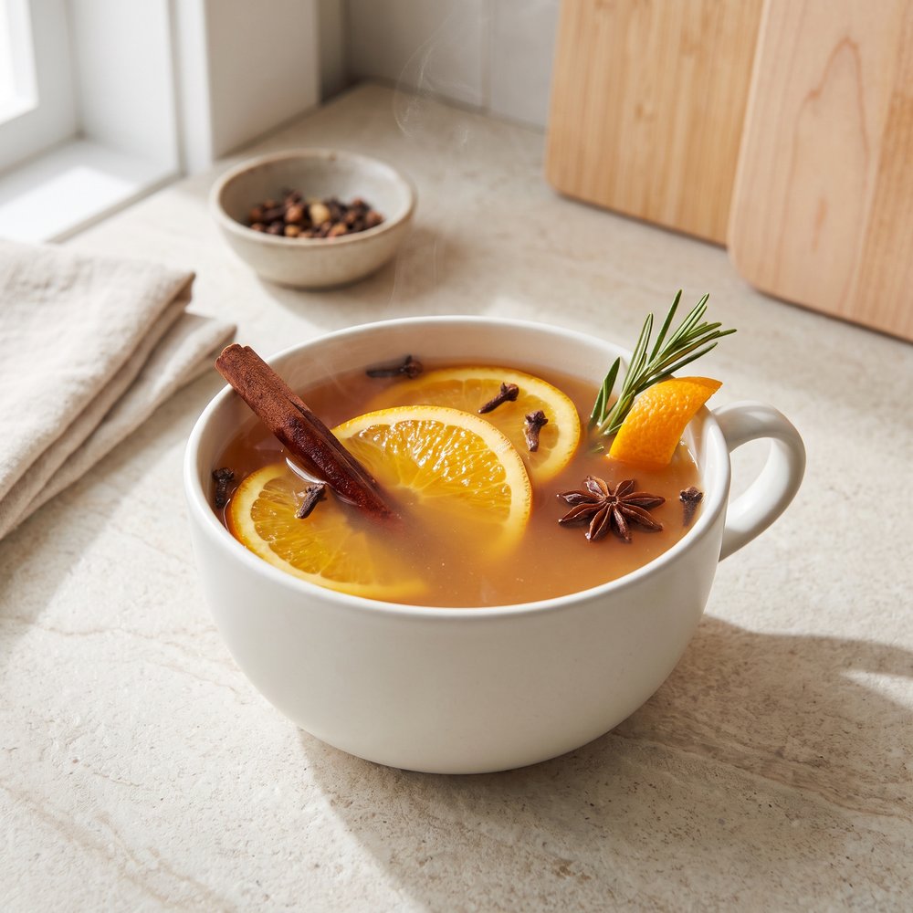 Spiced Orange Cinnamon Cider