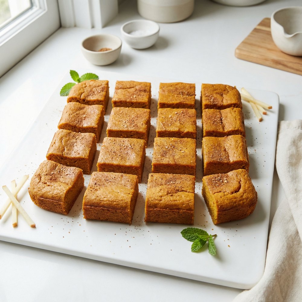 Pumpkin Bars with Applesauce