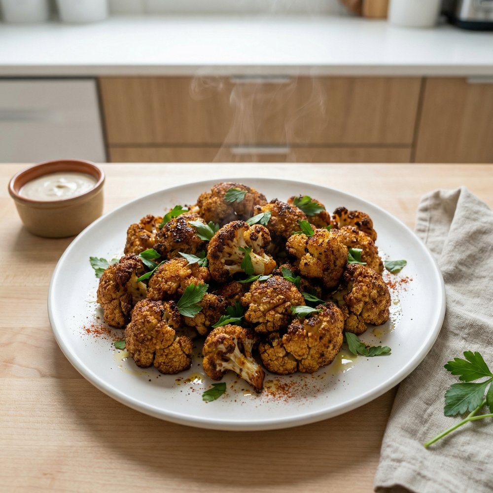 Seasoned Roasted Cauliflower