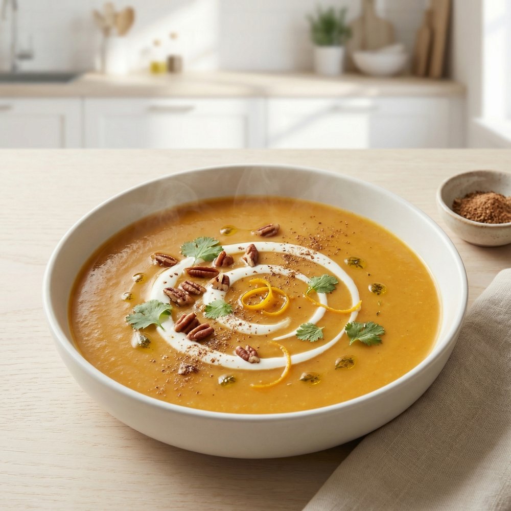 Quick and Easy Sweet Potato Soup