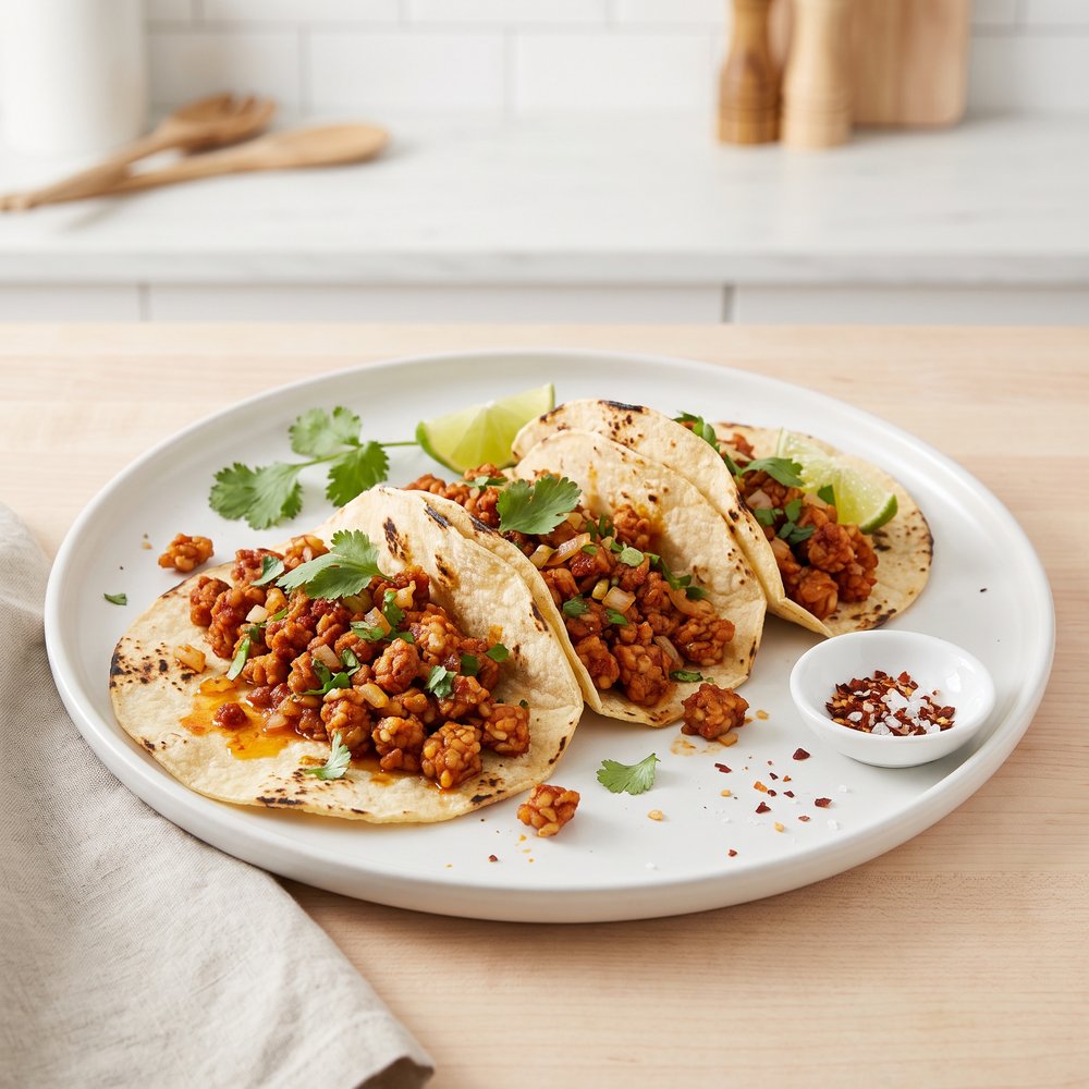 Spiced Tempeh Taco Filling