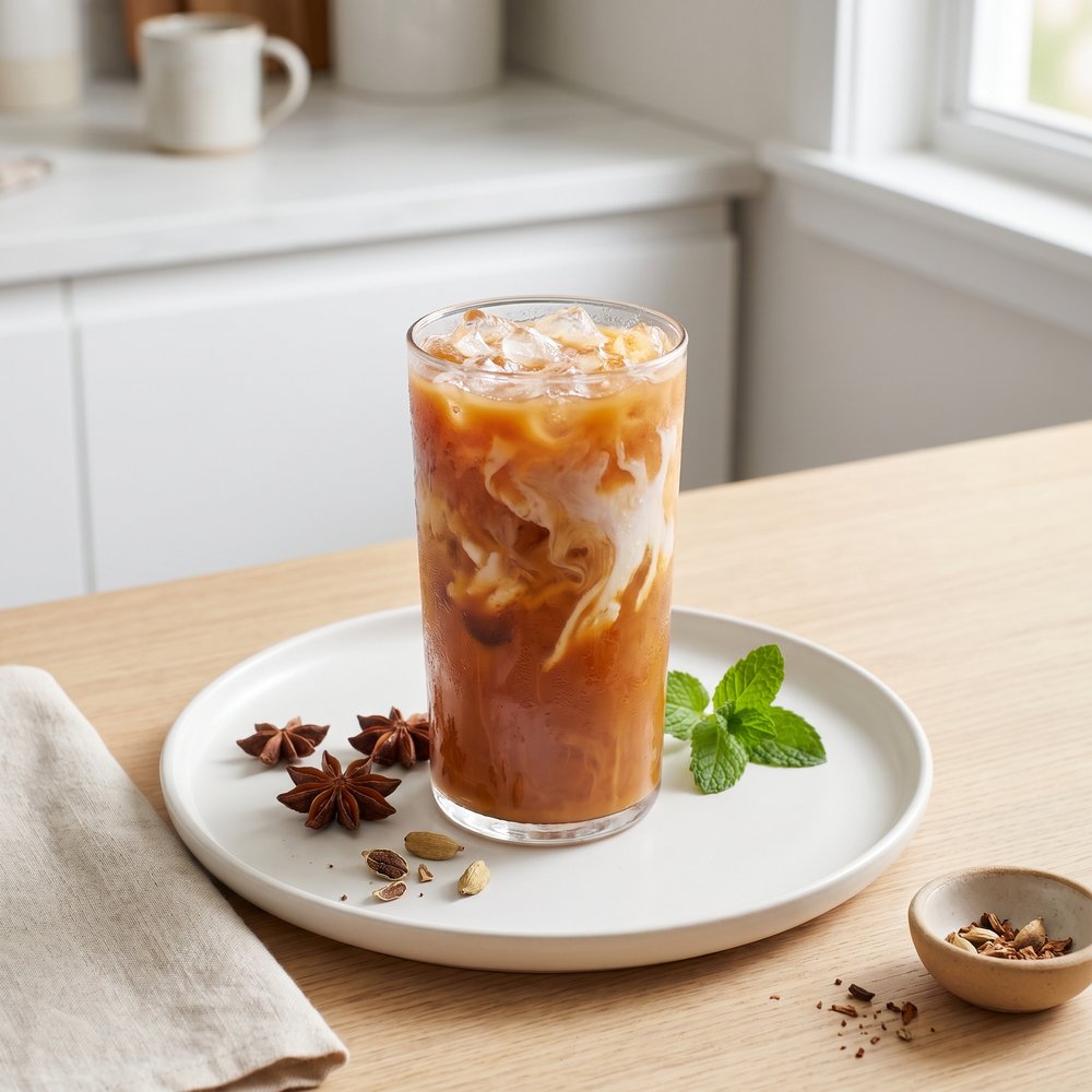 Spiced Thai-Style Sweet Iced Tea